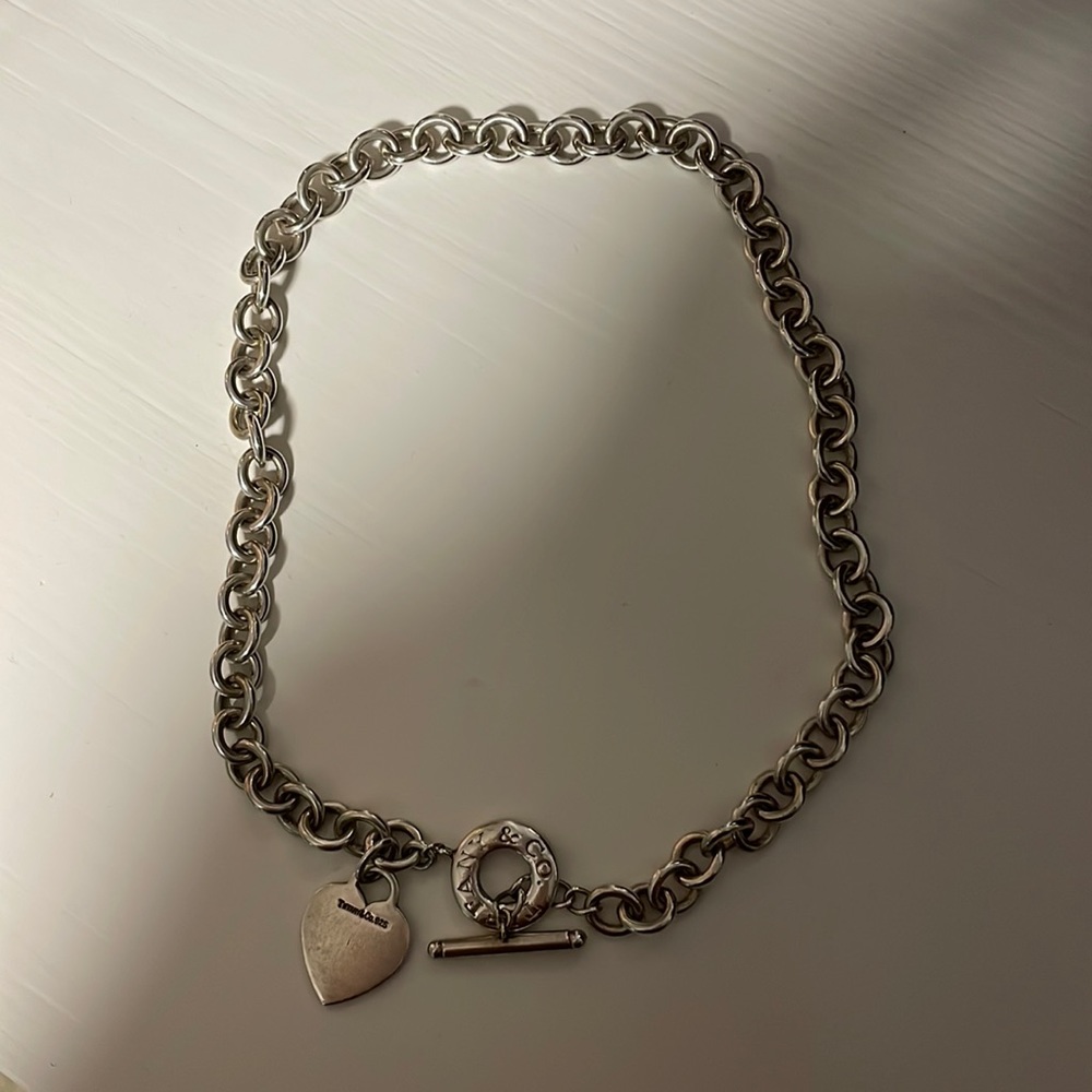 Tiffany & Co. heart tag necklace